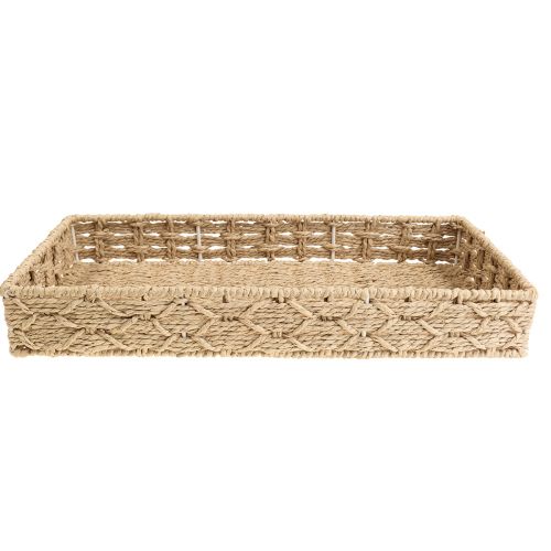 Artikel Korgbricka dekorativ brickkorg naturlig 41/33/25cm set om 3