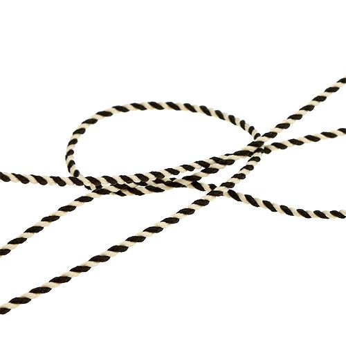 Floristik24 Sladd brunvit 1mm 25m