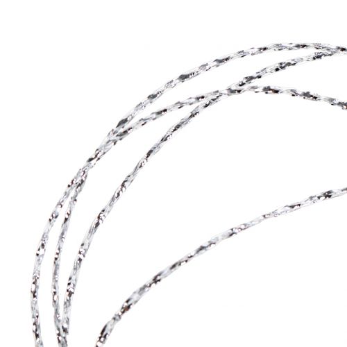 Floristik24 Sladd silver Ø1mm 100m