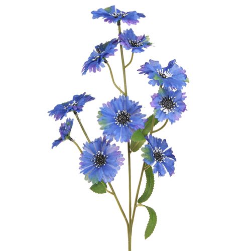 Floristik24 Blåklint Konstängsblommor i Blå 55cm 6st