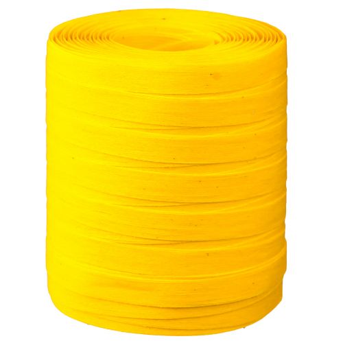 Artikel Curlingband presentband gul bomull 10mm 100