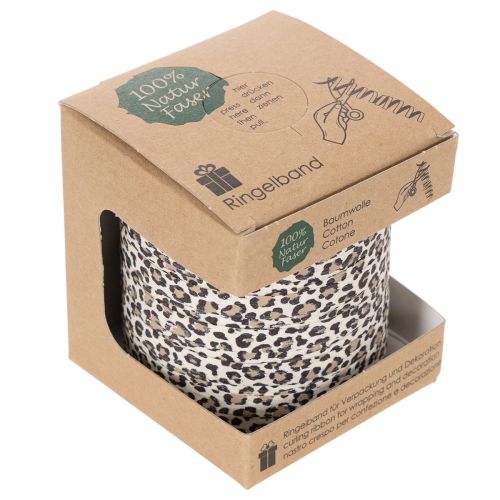 Presentband leopardmönster för