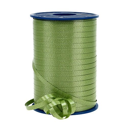 Floristik24 Lockband olivgrönt 4,8mm 500m