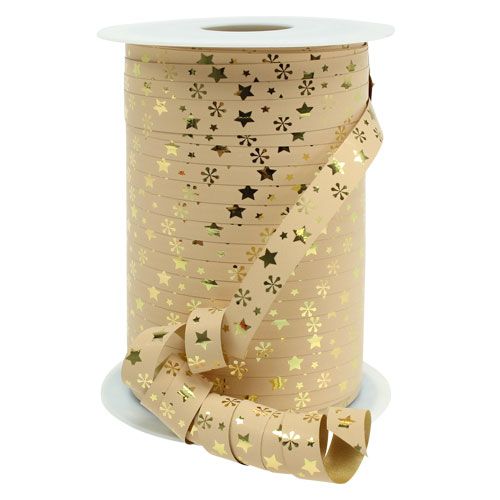 Floristik24 Ribbband polyband julmotiv B10mm 150m