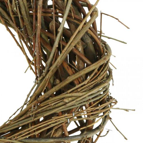 Floristik24 Krans pil dörr krans pil krans dekorativ krans natur Ø30cm H8cm