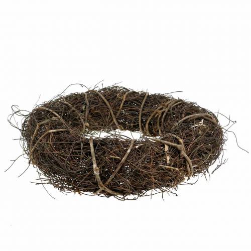 Floristik24 Vinkrans med pil Ø35cm natur