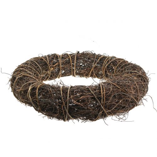 Floristik24 Vinstockkrans med pil Ø30cm