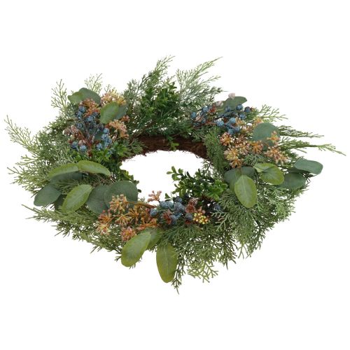 Floristik24 Dörrkrans Julkrans konstgjorda barrbär Ø60cm