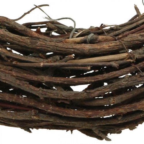 Floristik24 Krans vinstock Ø35cm naturlig dekorativ krans brun