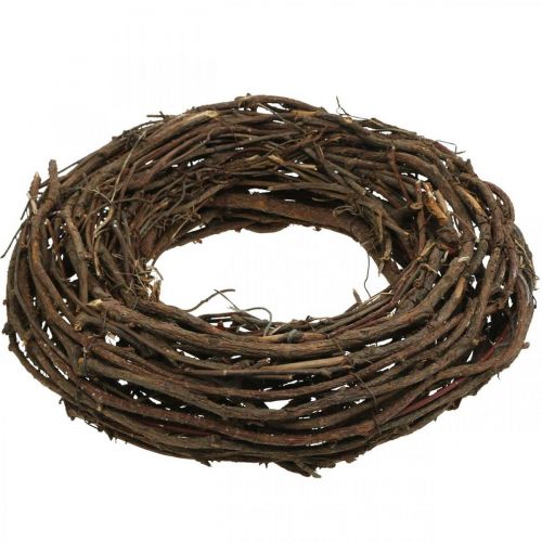 Floristik24 Krans vinstock Ø35cm naturlig dekorativ krans brun