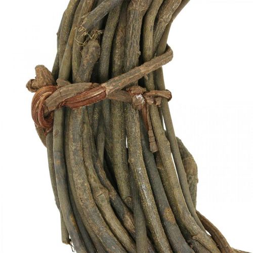 Artikel Dekorativ krans av grenar naturlig Ø40cm naturlig krans