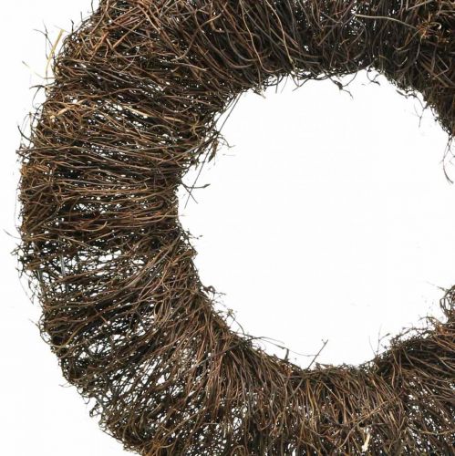Floristik24 Vinkrans Stor brun krans av vinrankor Naturlig kransträ Ø45cm