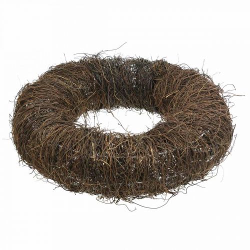 Floristik24 Vinkrans Stor brun krans av vinrankor Naturlig kransträ Ø45cm