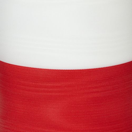 Moiré vitröda kransband 100 mm | Floristik24.se