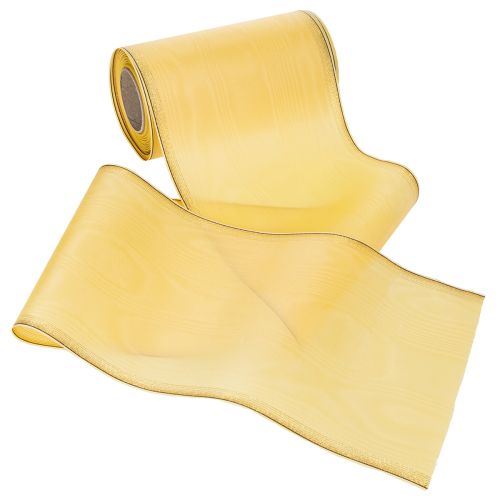 Artikel Kransband moiréfärgat kransband gult 175mm 25m