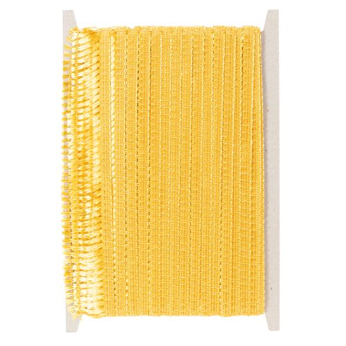 Kransband tofsar fransar gyllene självhäftande fransar 40mm 25m | Floristik24.se