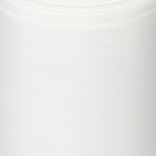 Vitt kransband 125mm 25m dekorativt band begravningsceremoni gravdekoration | Floristik24.se