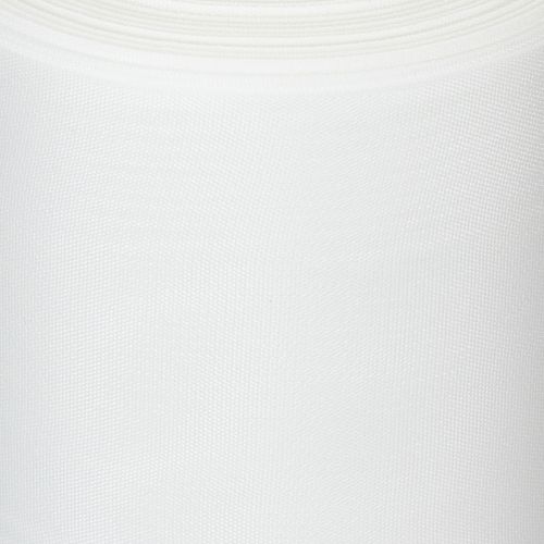 Artikel Vitt kransband, 200 mm brett, 25 m rulle, sorgband, rosettband, dekorativt band för begravningsblomster och högtider