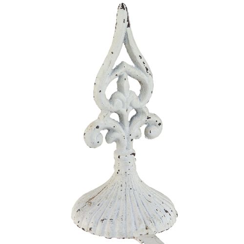 Artikel Kranshållare gjutjärn för Sims Shabby Chic Vit H29cm