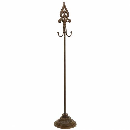 Kranshållare kransstativ antik rostlook 4 krokar 76cm