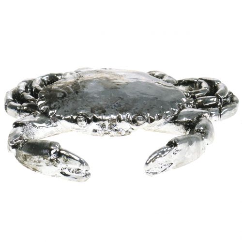 Floristik24 Deco cancer antik silver 12cm