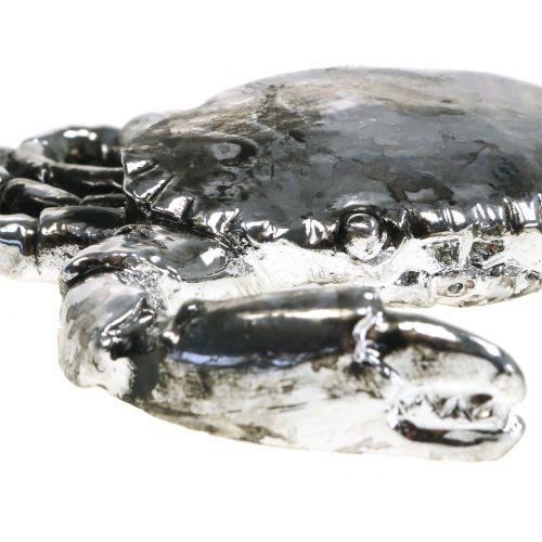Floristik24 Deco cancer antik silver 12cm