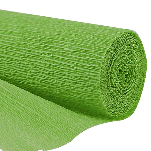 Artikel Florist Crepe Paper Gräsgrön 50x250cm