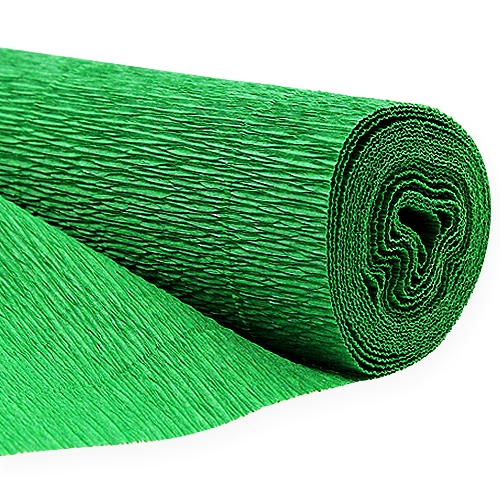 Floristik24 Florist Crepe Paper Grön 50x250cm