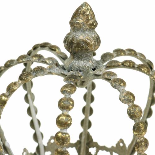 Floristik24 Kronantik guld Ø11cm H13cm