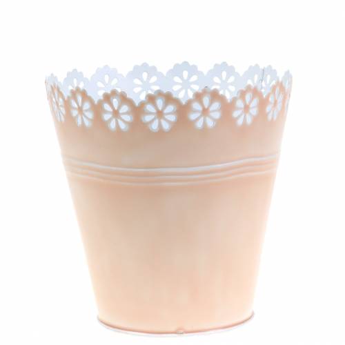 Floristik24 Blomkruka blomsterprydnad rosa Ø12,5cm H13,5cm