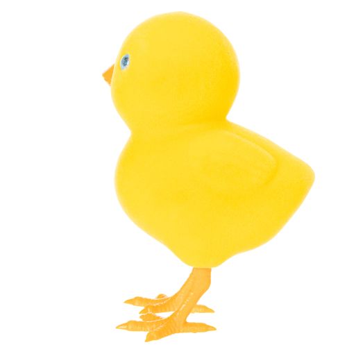 Artikel Kycklingdekoration till påsk, borddekoration, återanvändbar vardagsrumsdekoration, 16 cm, 2 stycken