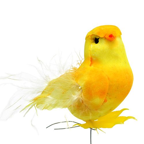 Artikel Chick on wire gul 5,5cm 12st