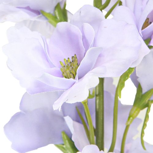 Artikel Konstgjorda blommor Delphinium ljuslila på stjälk 90cm 2st