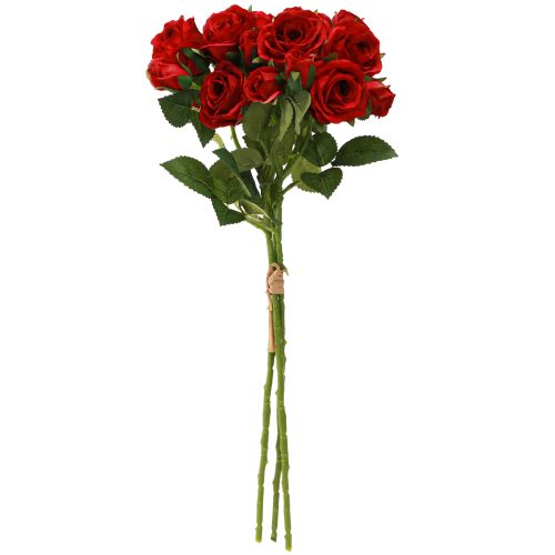 Artikel Konstgjorda dekorationsrosor Klarröd Ø4cm L45cm 3 st