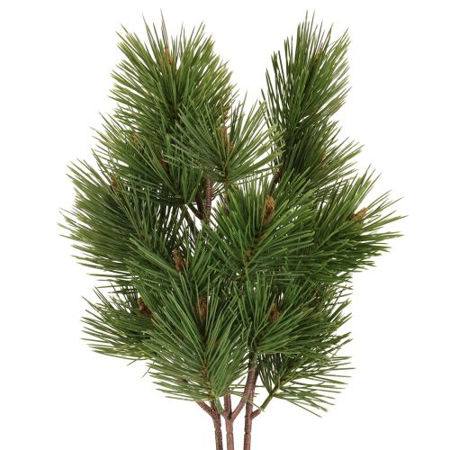 Konstgjorda tallgrenar julgrenar gröna 53cm 3 stycken