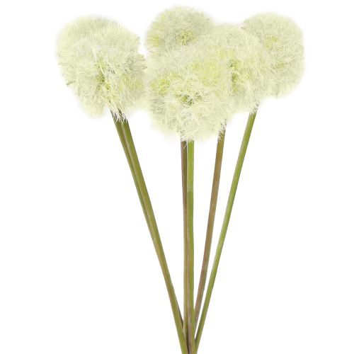 Artikel Konstgjord maskros konstgjorda blommor vit 48cm 12st