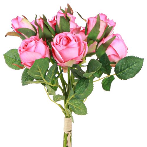 Floristik24 Konstgjorda rosor i ett gäng Konstgjorda blommor Rosa 36cm 12st