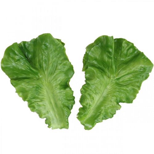 Floristik24 Deco sallad Konstgjorda salladsblad salladsmat replika 16×11cm
