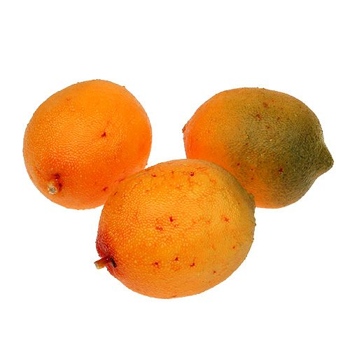 Floristik24 Konstgjord citron 7cm 6st