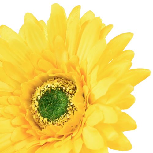 Artikel Konstgjorda blommor gerbera solgul 47cm