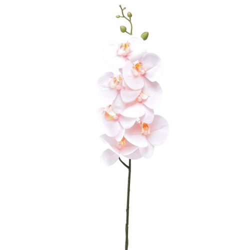 Konstgjord orkidé Rosa Phalaenopsis Real Touch 83cm