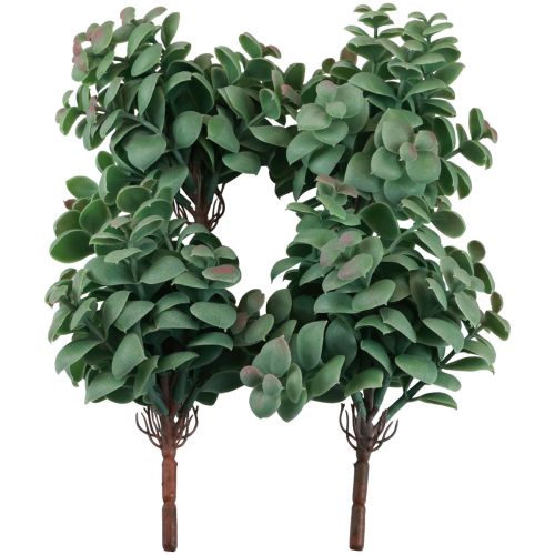 Artikel Konstgjorda eukalyptus konstgjorda växter för stickning 18cm 4st