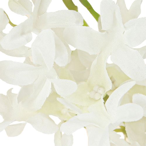 Artikel Konstgjord syrengren Vita blommor L95cm
