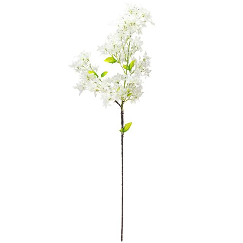 Artikel Konstgjord syrengren Vita blommor L95cm