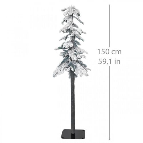 Floristik24 Konstgjord julgran Snowed Deco Winter 150cm