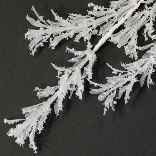 Artikel Konstgjord vintergrendekoration frost vinterdekoration vit 124cm