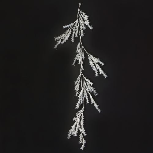 Artikel Konstgjord vintergrendekoration frost vinterdekoration vit 124cm