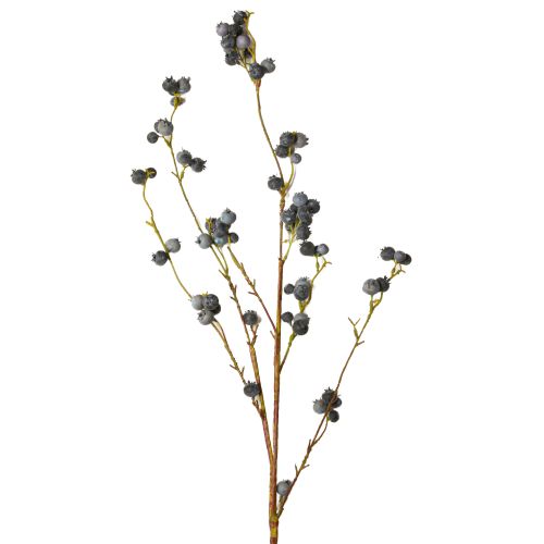 Konstgjord gren med blåbär 110cm