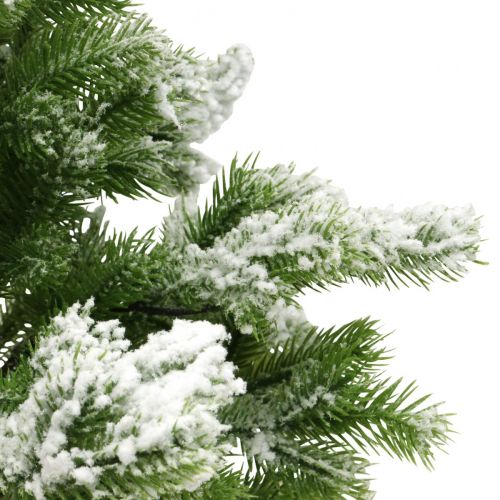 Floristik24 Konstgjord mini julgran i säck Snowy Ø32cm H55cm