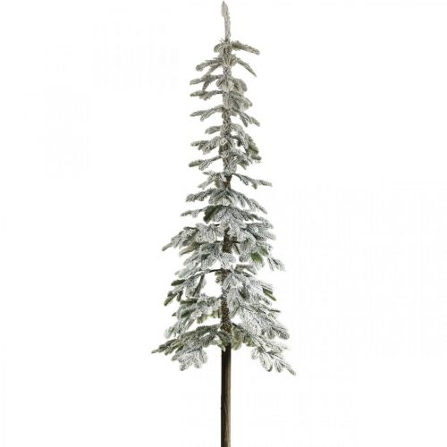 Floristik24 Konstgjord julgran Smal snötäckt vinterdekoration H180cm